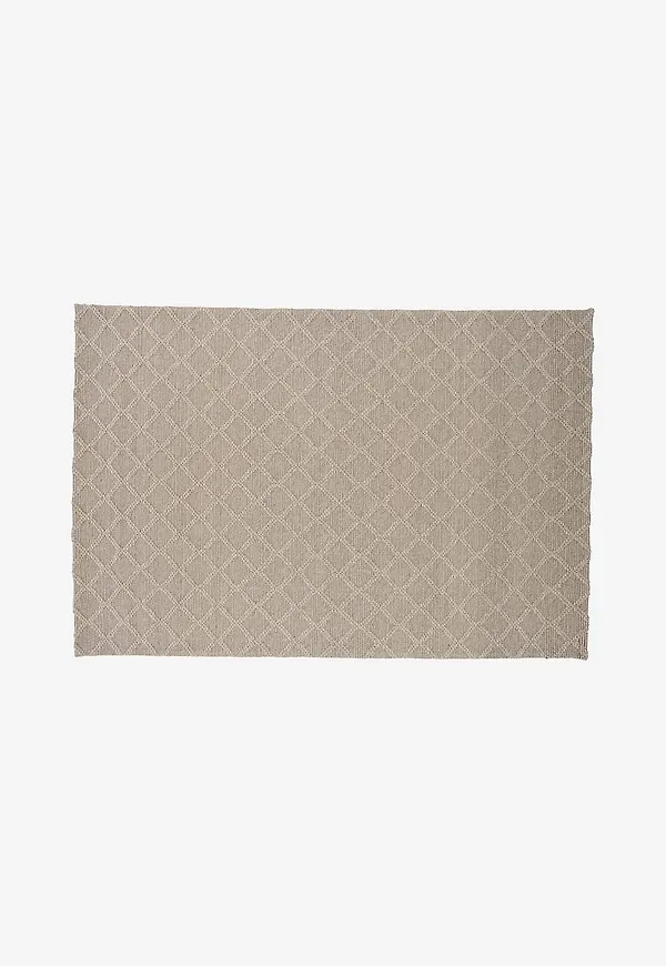 Beige Venture Home-ullmatta i riktigt snygg modell.