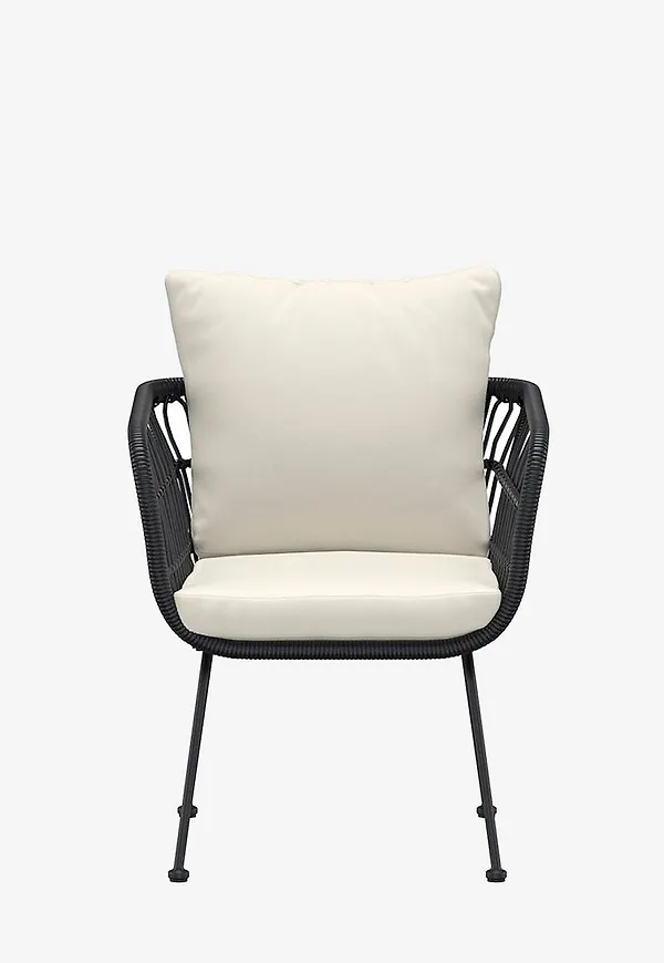Svart Venture Home-matstol i modern modell.