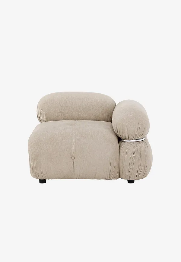 Beige Venture Home-modulsoffa i riktigt trendig modell.