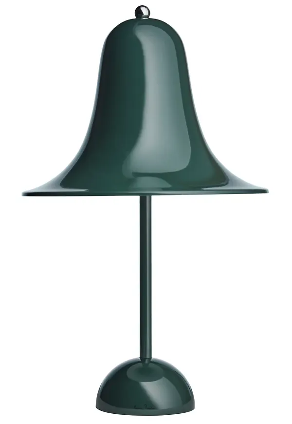 Skön bordslampa i grönt från Verpan.