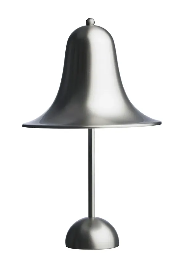 Mysig bordslampa i silverfärgade från Verpan.