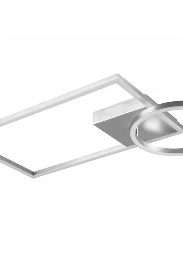 Fantastiskt snygg lampa i aluminium från Trio Lighting.