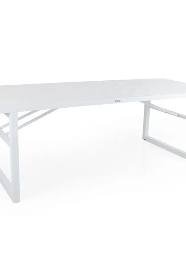 Mysig teakbord i vitt från Brafab.