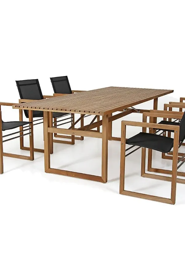 Fantastiskt fin teakmatbord 2025 från Brafab.