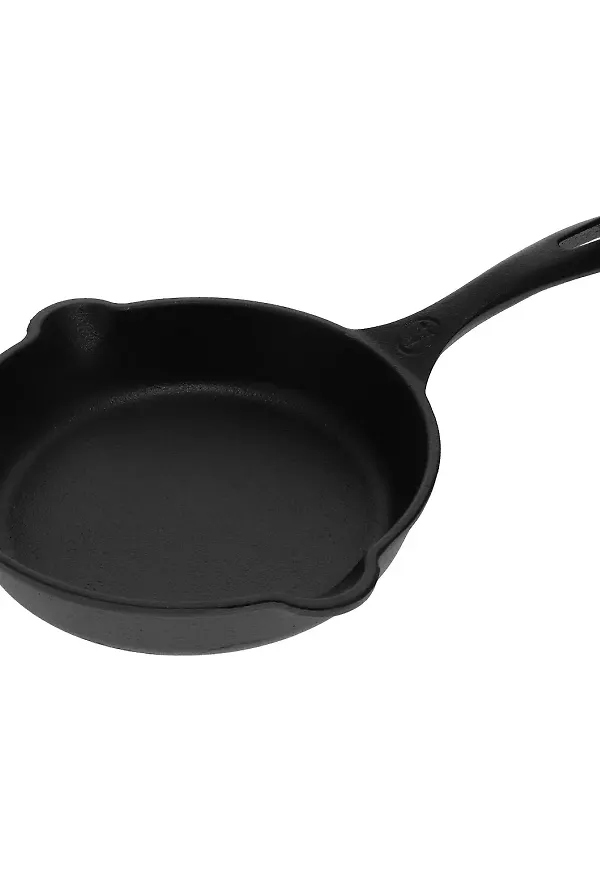 Svart Victoria-stekpanna i söt modell.