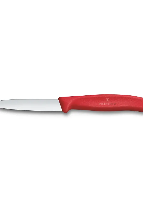 Vacker skalkniv i rött från Victorinox.