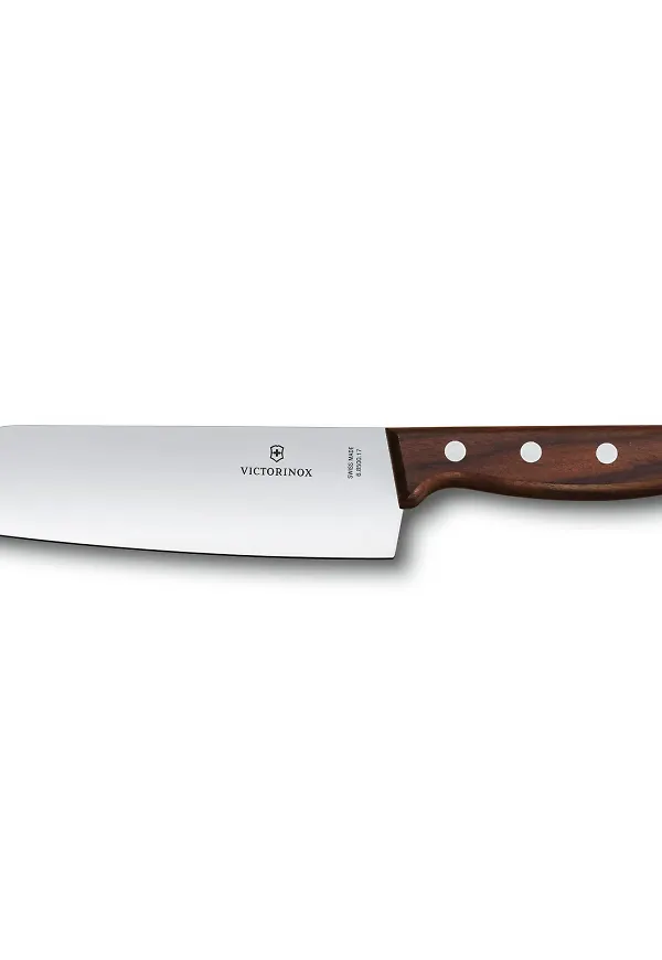Superfin santokukniv i silverfärgade från Victorinox.
