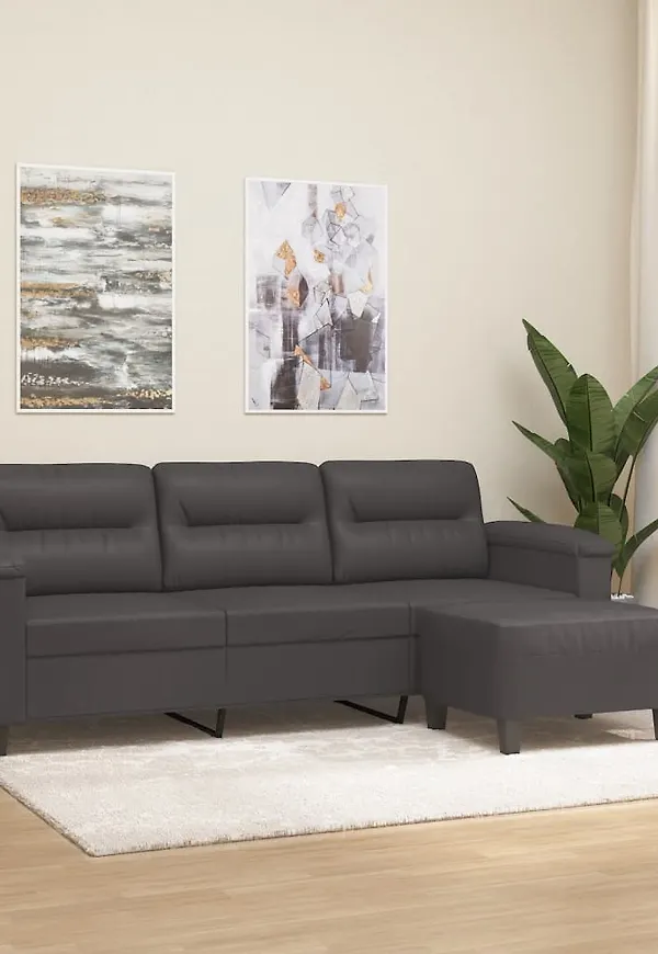 Fantastiskt snygg pall i bomull från vidaXL.