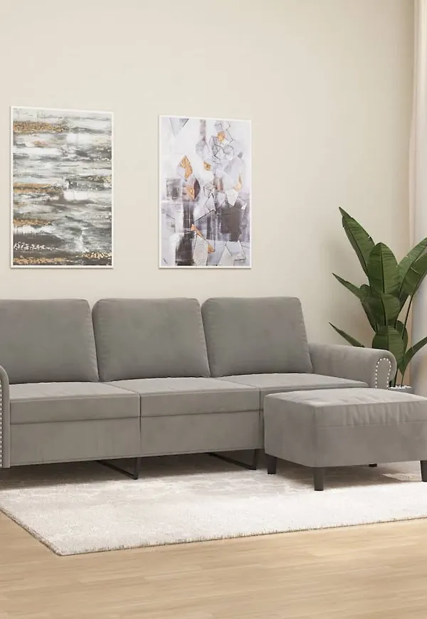 Grå fotpall som passar perfekt till sommaren 2025!