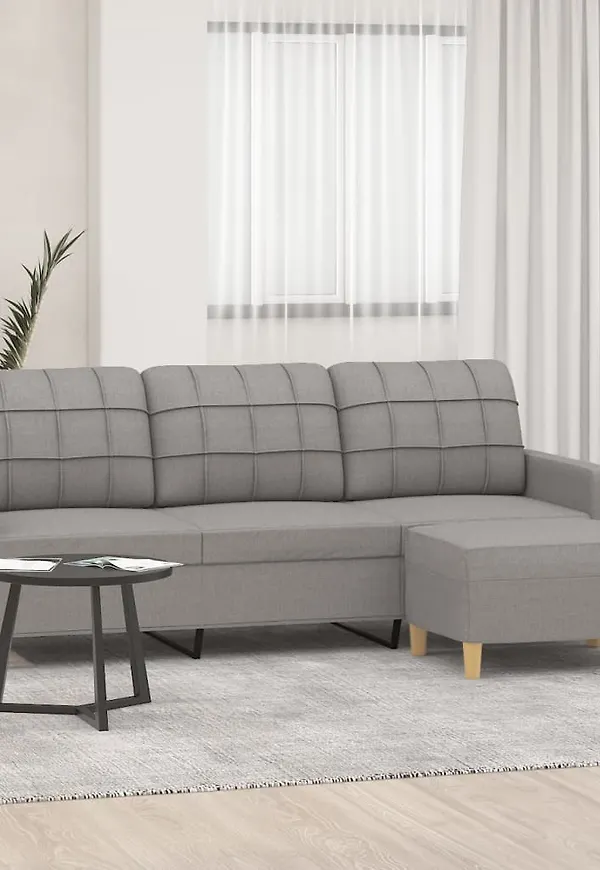 Grå fotpall som passar perfekt till sommaren 2025!