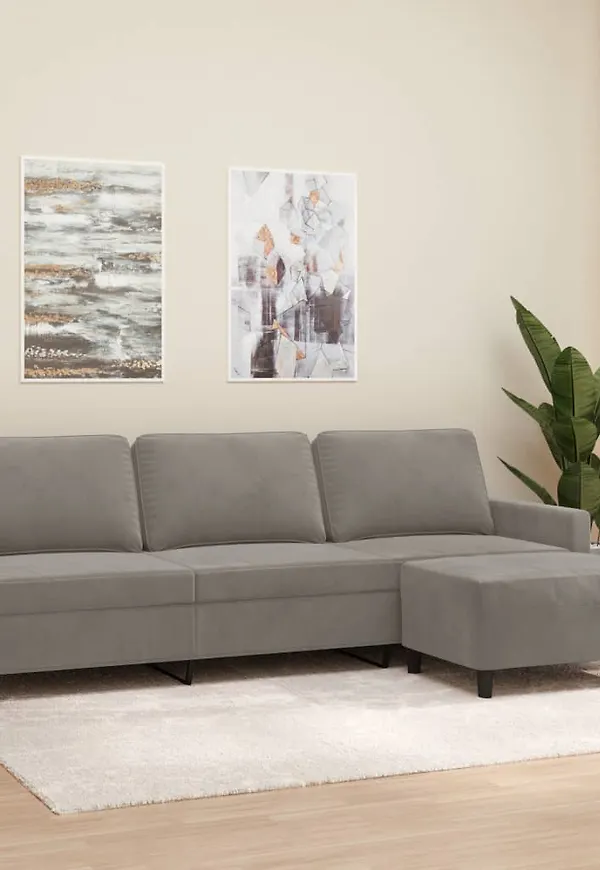 Grå fotpall som passar perfekt till sommaren 2025!