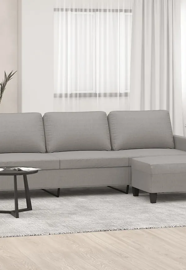 Grå fotpall som passar perfekt till sommaren 2025!