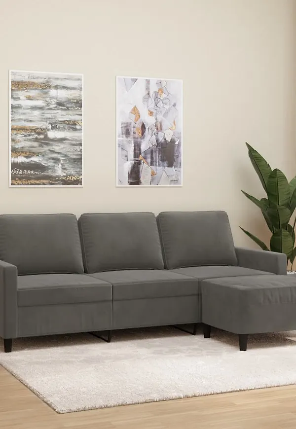 Grå fotpall som passar perfekt till sommaren 2025!