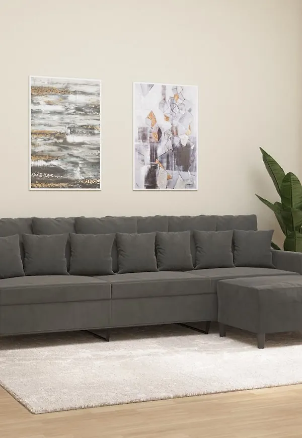 Riktigt trendig grå pall 2025 från vidaXL.