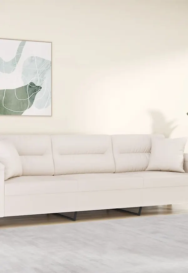 Vacker ram i beiget från vidaXL.