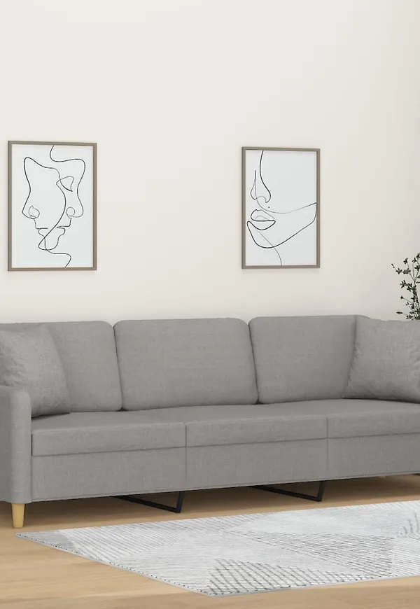 Riktigt fin ram i grått från vidaXL.