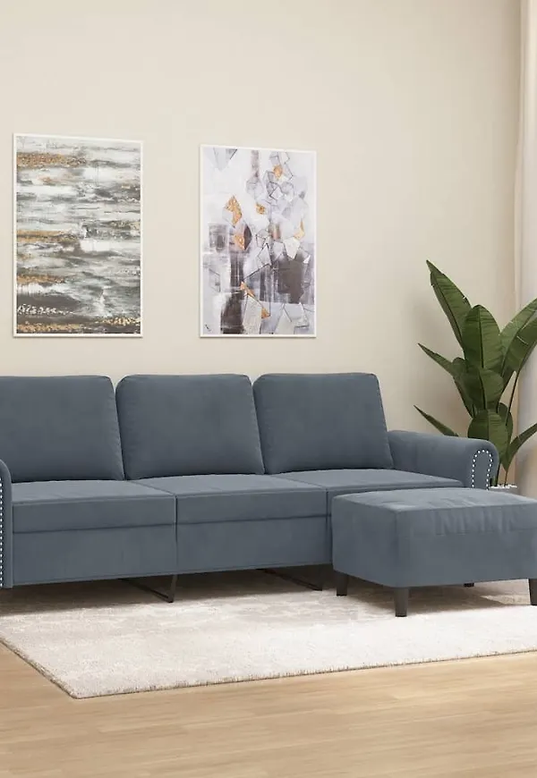 Modern grå pall 2025 från vidaXL.