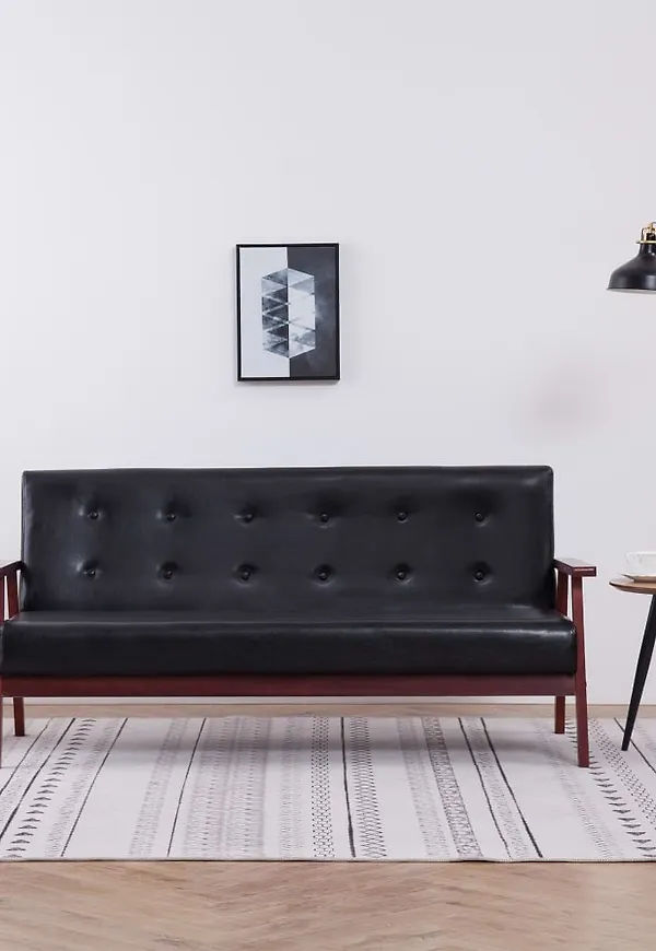 Fantastiskt fin träram i svart från vidaXL.