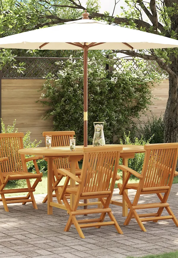 VidaXL teakbord som passar perfekt till sommaren 2025!