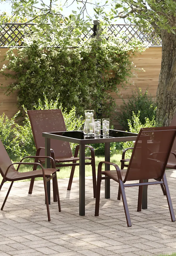 Brun VidaXL stol som passar perfekt till hösten 2025!