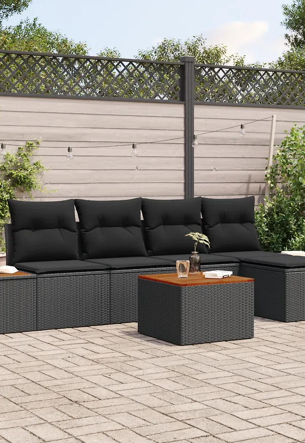 Svart vidaXL-möbel i vacker modell.