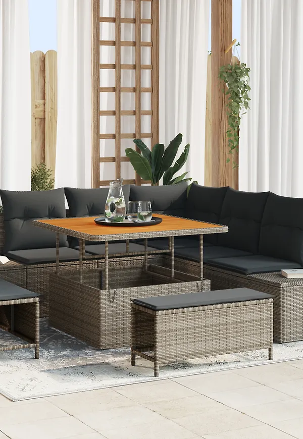 Grå bord som passar perfekt till sommaren 2025!