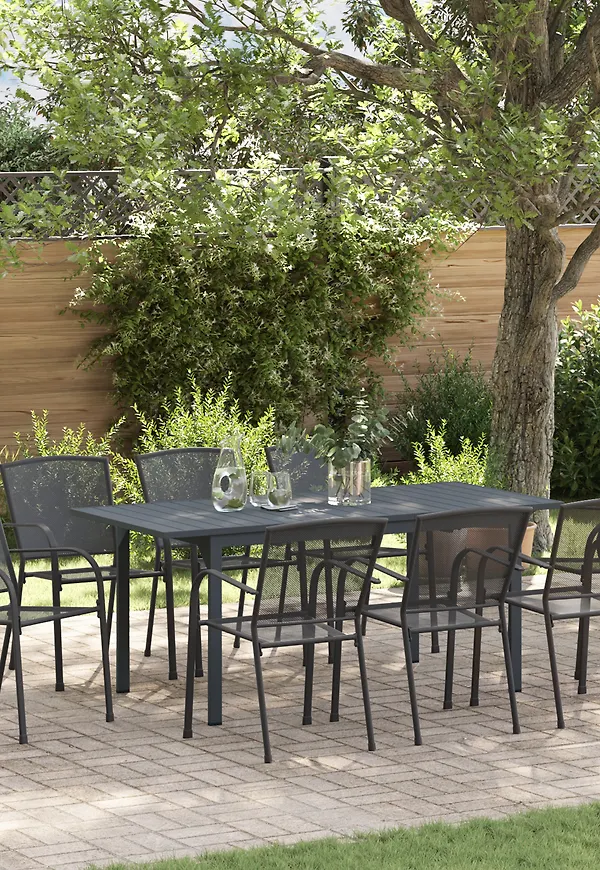 Riktigt fin bord i grått från vidaXL.