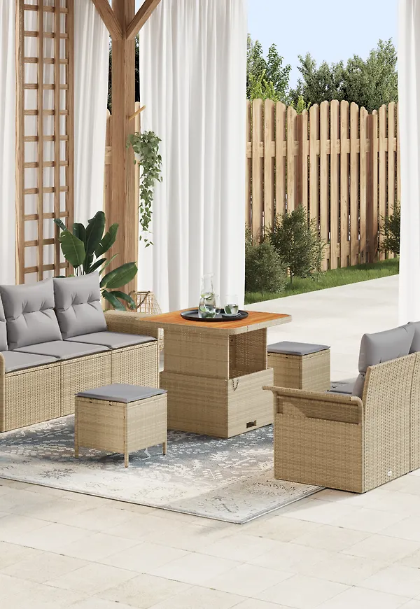 Fin möbel i beiget från vidaXL.