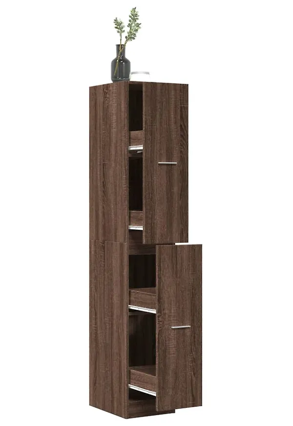 Brun vidaXL-ekskåp i fantastiskt fin modell.