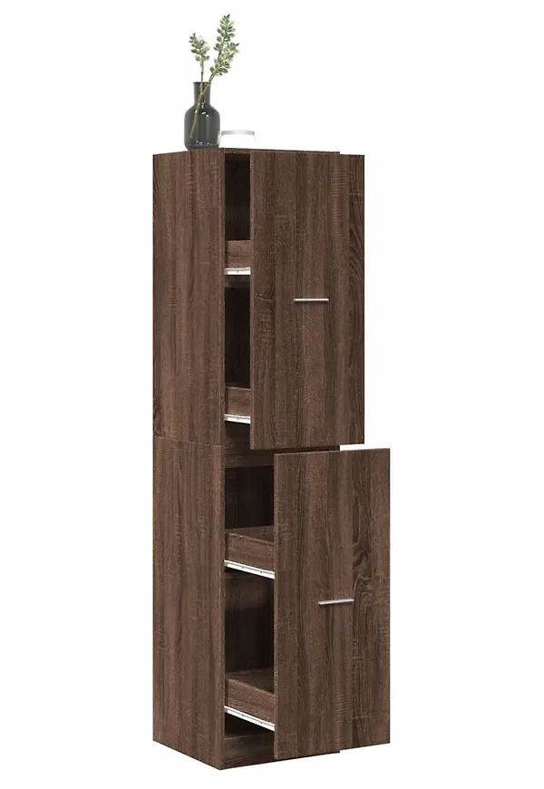 Jättesnygg skåp i ek från vidaXL.