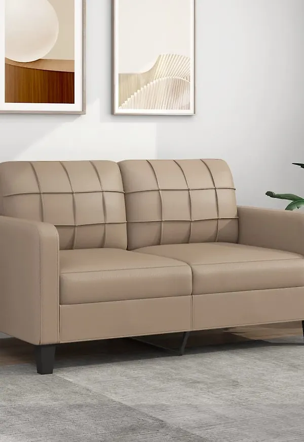 Klassisk brun soffa 2025 från vidaXL.