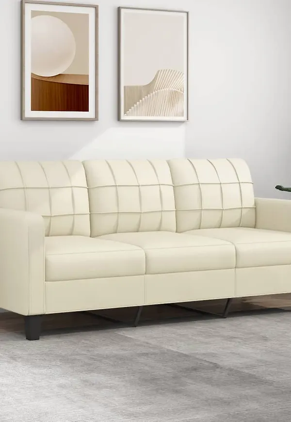 Riktigt fin bomullssoffa 2025 från vidaXL.