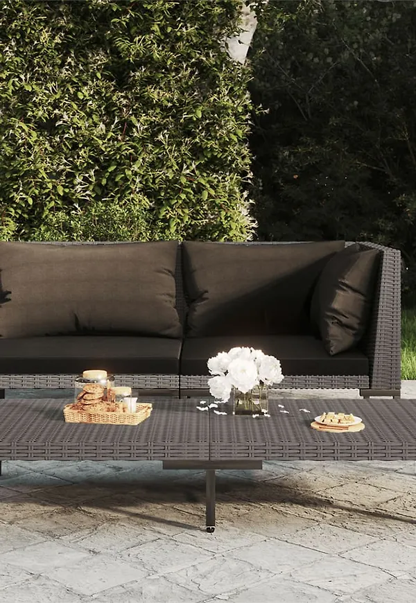 Smickrande grå soffa 2024 från vidaXL.