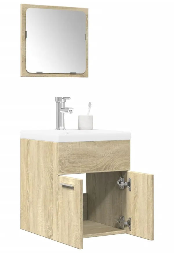 Brun badrumsmöbel som passar perfekt till hösten 2025!