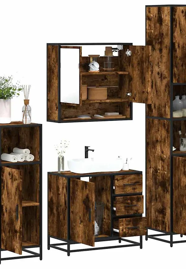 Vacker badrumsmöbel 2025 från vidaXL.