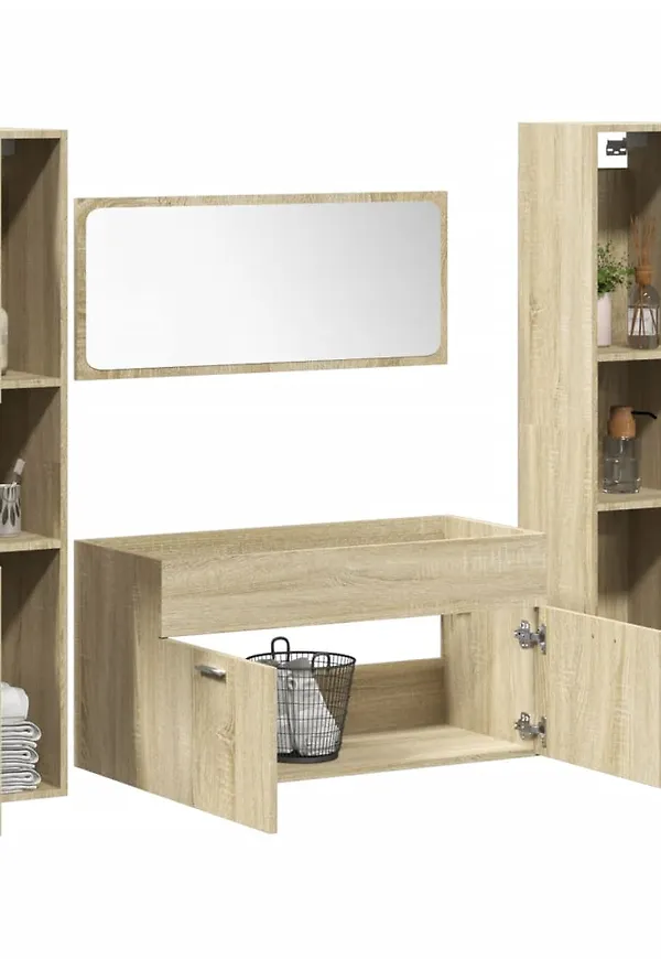 VidaXL möbel i ek som passar perfekt till våren 2025!