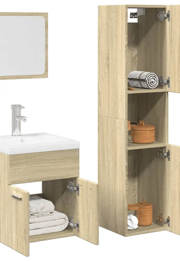 Brun badrumsmöbel som passar perfekt till hösten 2025!