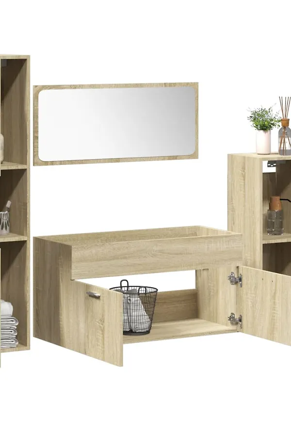 Brun vidaXL-möbel i elegant modell.