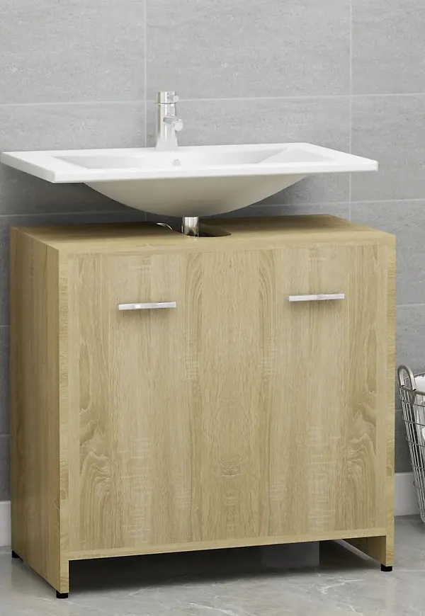 Fin möbel i brun färg gjord i ek.