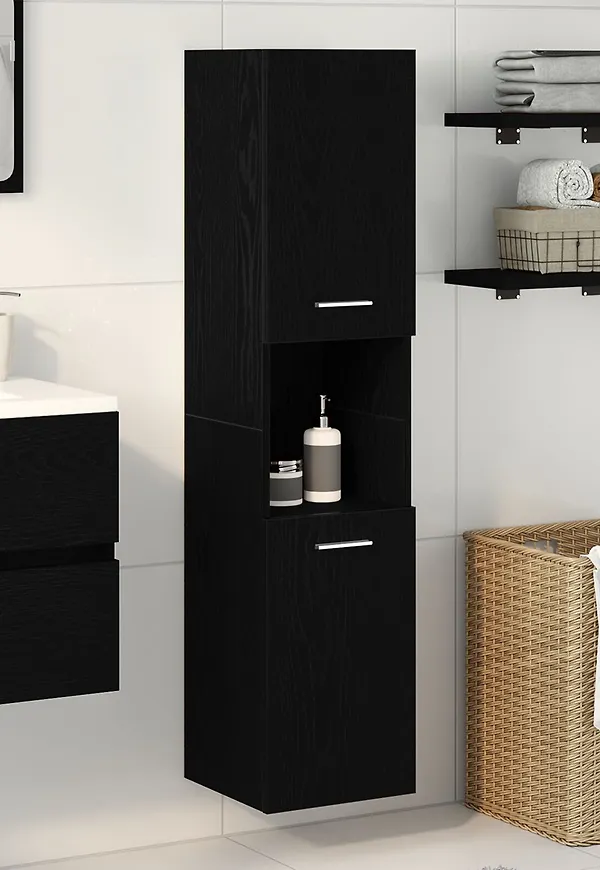 Svart VidaXL skåp som passar perfekt till sommaren 2025!