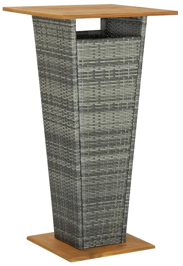 Grå vidaXL-barbord i modern modell.