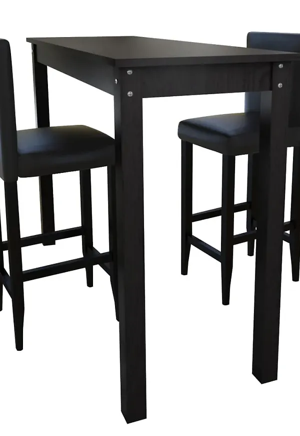 Otroligt fin svart bord 2025 från vidaXL.