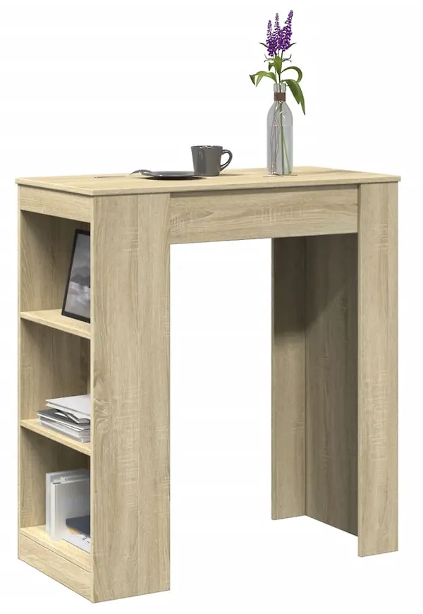 Härlig barbord i brunt från vidaXL.