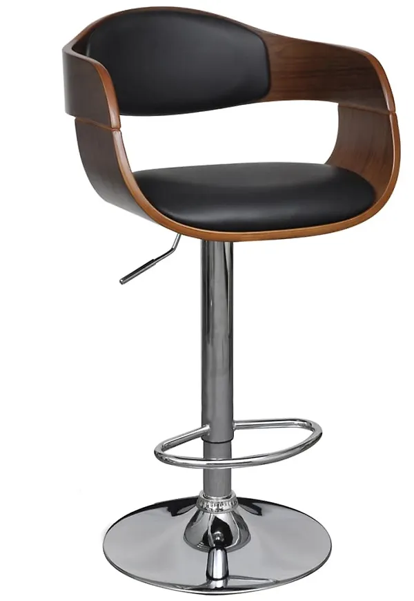 Svart vidaXL-bomullsstol i riktigt fin modell.