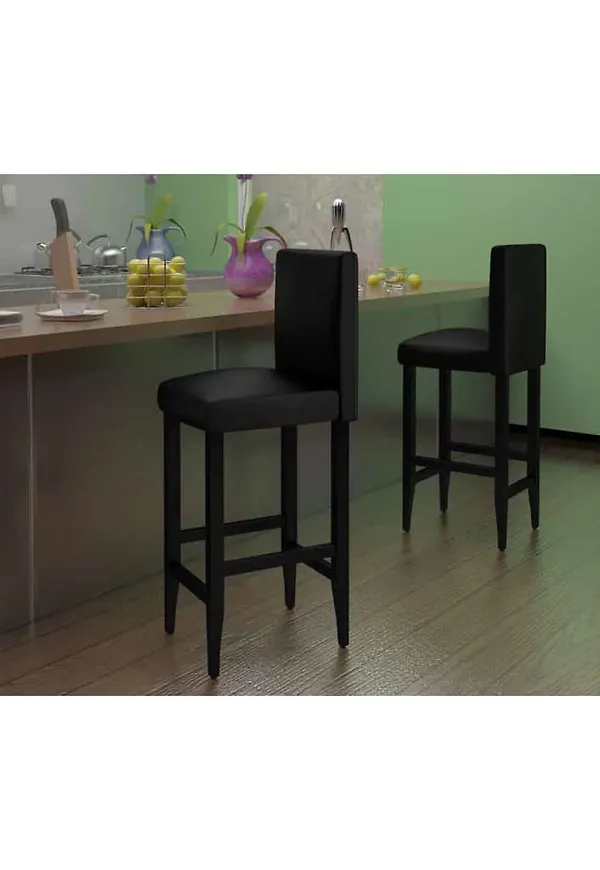 Fin svart stol 2025 från vidaXL.