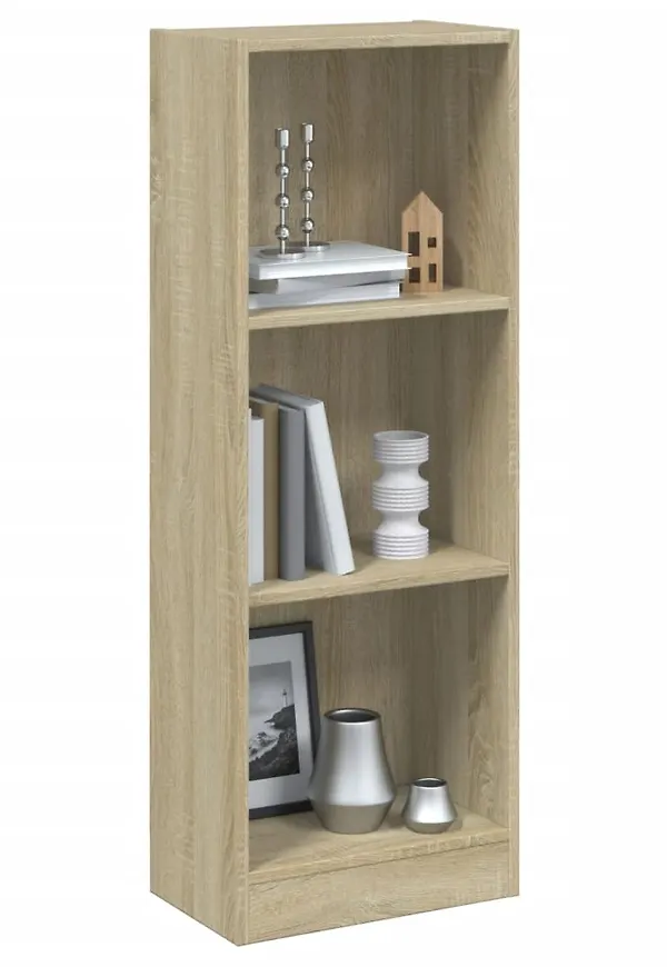 Exklusiv ekhylla i brunt från vidaXL.