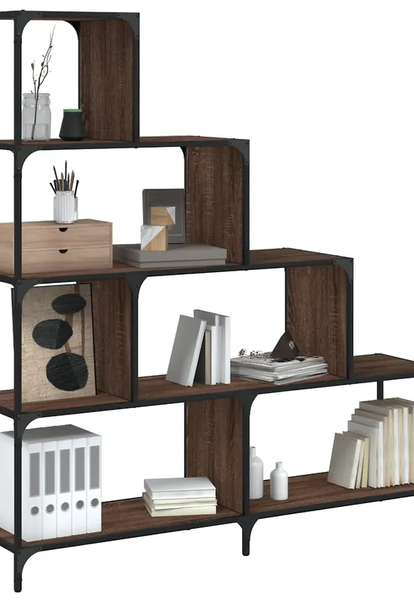 Brun vidaXL-tavelram i smickrande modell.