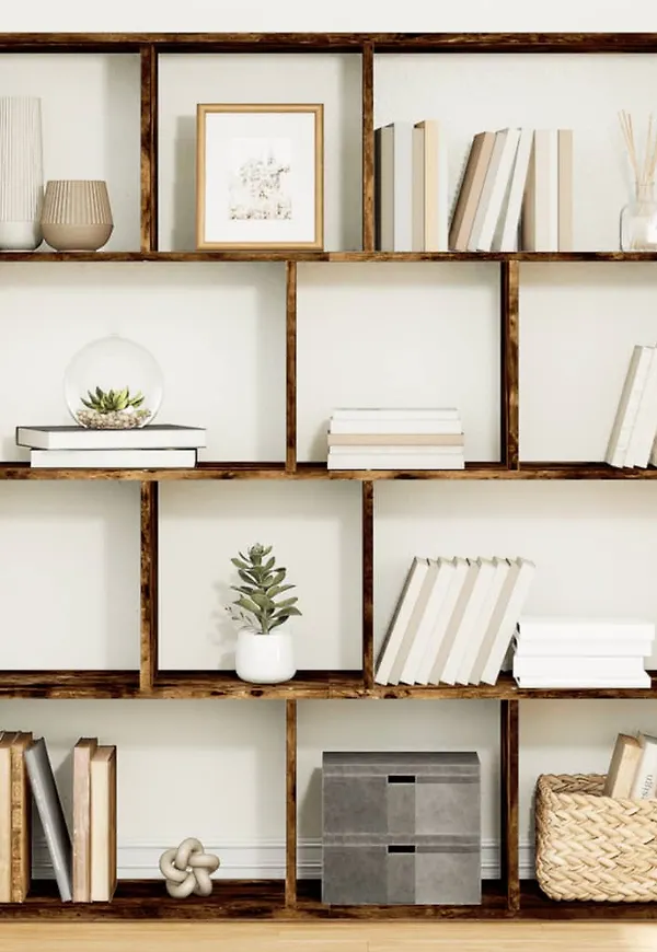 Riktigt snygg bokhylla i ek 2025 från vidaXL.