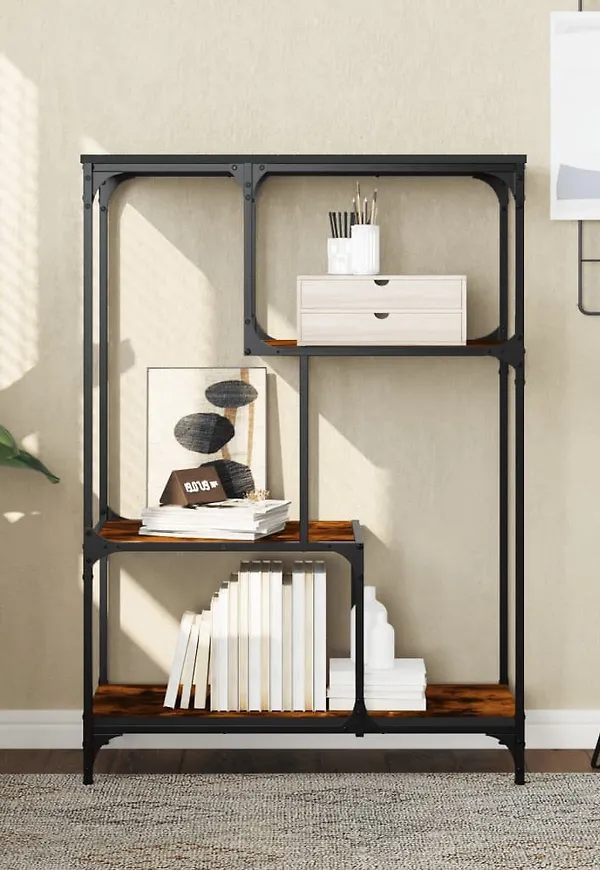 Smickrande brun hylla 2025 från vidaXL.