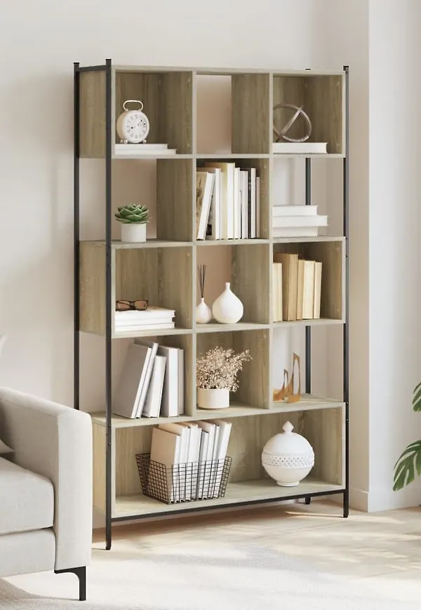 Brun vidaXL-tavelram i jättesnygg modell.